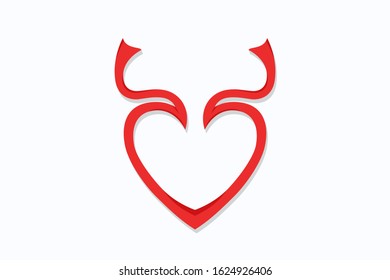 love logo design shape from line ribbon for health company, valentine event, wedding, business. 