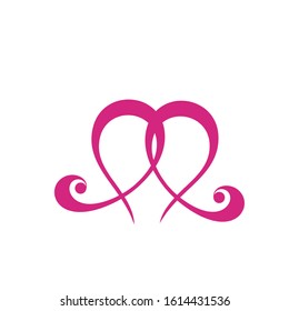 love logo design simple modern template