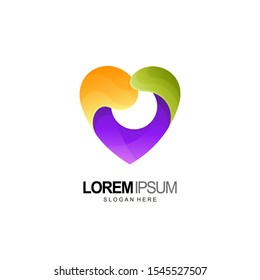 love logo design and template