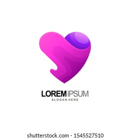 love logo design and template