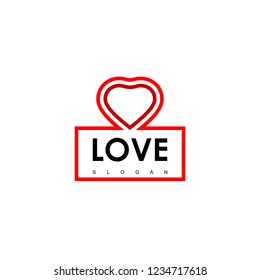 Love Logo Design Vector