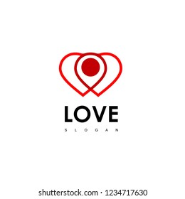 Love Logo Design Vector