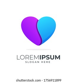 love logo design, vector file eps 10