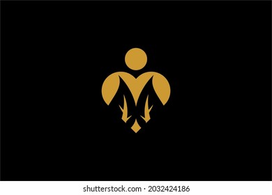 Love Logo Design Vektor. Grüne Blätter in verliebtem abstraktem Symbol. Natürliche organische Vektorsymbole.