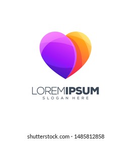 love logo design vector illustration