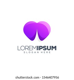 love logo design vector illustration