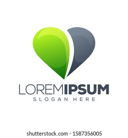 love logo design vector illustration