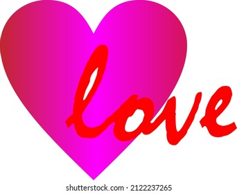  love logo design vector stock