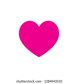 Love logo heart symbol vector
