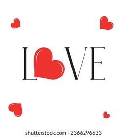 Love logo, heart, love vector logo design, Love heart In the sign of infinity, Made with love lettering with heart symbol, t-shirt design, Happy Valentine's Day logo.

