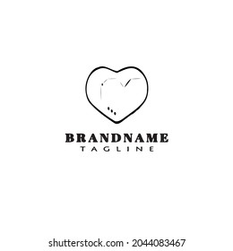 love logo icon design template modern vector illustration