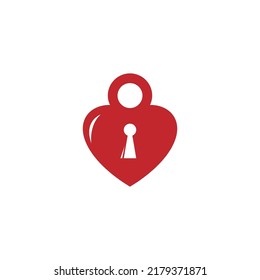 Love logo icon illustration template vector