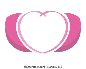 love logo and icon vector