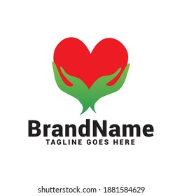 Love logo icon vector template.