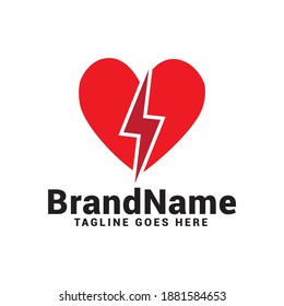 Love logo icon vector template.