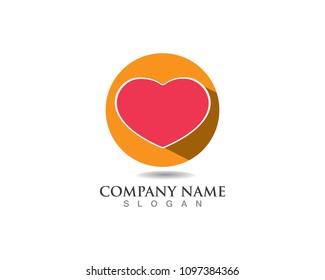 love logo icons vector 