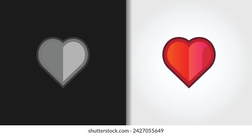 love logo set vector symbol