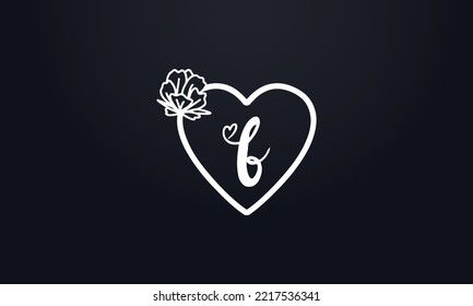 Love logo sign letters with name and valentines day and dating logo vector. love and heart monogram for love romantic passion or wedding day design.