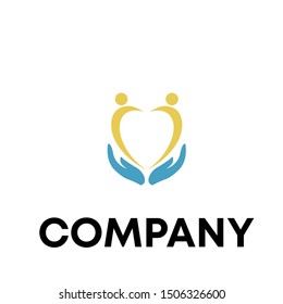 love logo sign vector . dating template . heart shape icon