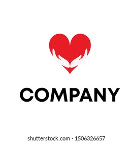 love logo sign vector . dating template . heart shape icon