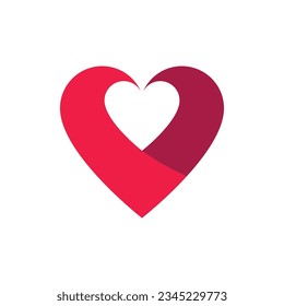 Love logo and symbol vector illustration design