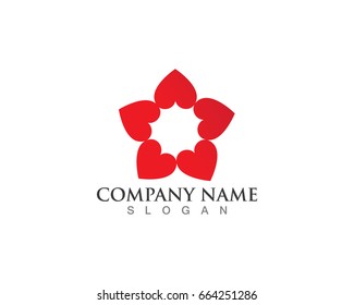 Love logo and symbols