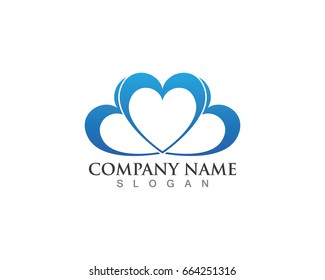 Love logo and symbols