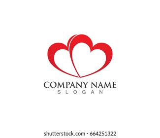 Love logo and symbols