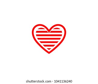 Love Logo and symbols Vector Template icons app
