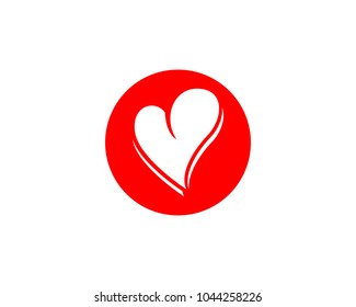 Love Logo and symbols Vector Template icons app