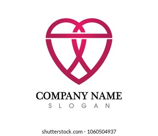 Love Logo and symbols Vector Template icons app
