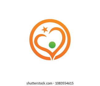 Love Logo and symbols Vector Template icons app
