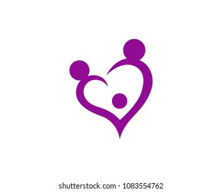 Love Logo and symbols Vector Template icons app