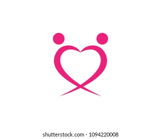 Love Logo and symbols Vector Template icons app
