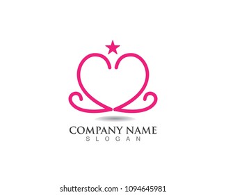 Love Logo and symbols Vector Template icons app
