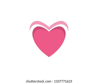 Love Logo and symbols Vector Template icons
