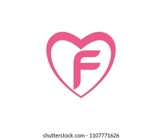Love Logo and symbols Vector Template icons
