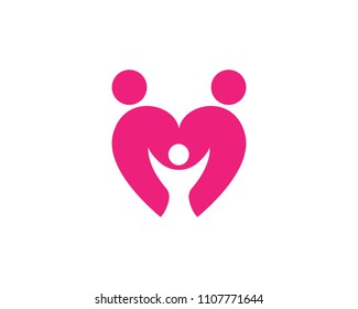 Love Logo and symbols Vector Template icons
