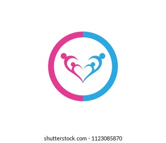 Love Logo and symbols Vector Template icons app
