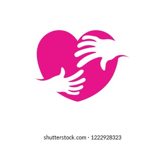 Love Logo and symbols Vector Template icon