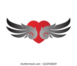 Love Logo and symbols Vector Template icon
