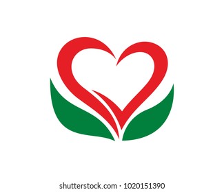Love Logo Template Design Vector, Emblem, Design Concept, Creative Symbol, Icon