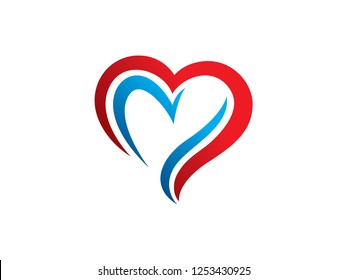 Love Logo Template, Icon, Symbol