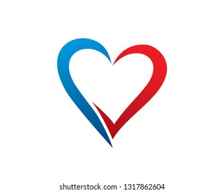 Love Logo Template, Icon, Symbol - Vector