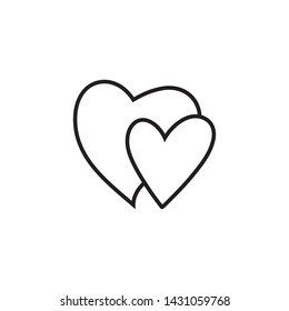 Love Logo Template Vector Icon Illustration Design