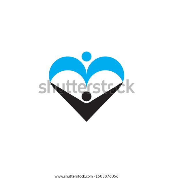 Love Logo That Has Very Deep Stock Vector Royalty Free