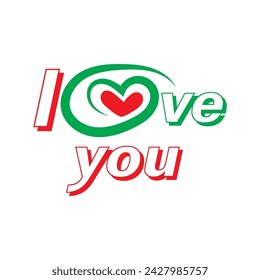 love logo, unique, beautiful, attractive and simple