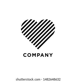 love logo vector abstract design