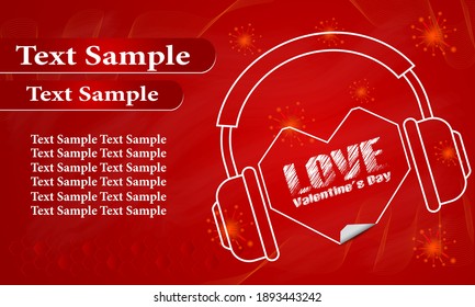 Love  logo vector design template. Vector illustration.