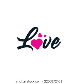 Love Logo Vector Design Template, love concept